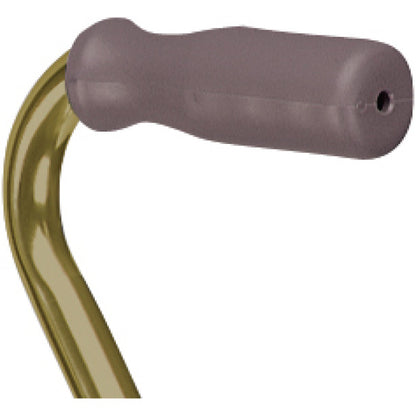 QUAD CANE WITH SMALL BASE AND VINYL