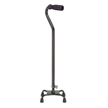 QUAD CANE WITH SMALL BASE AND VINYL
