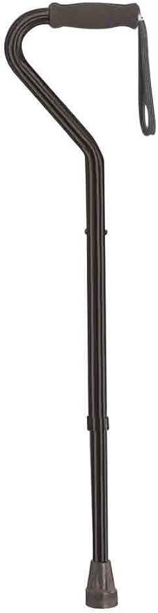 BARIATRIC BLACK OFFSET HANDLE CANE