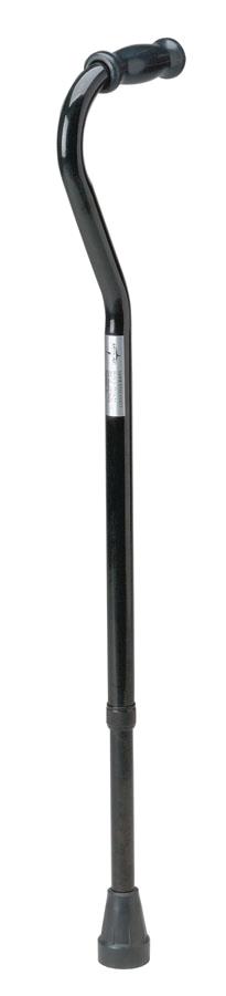 Medline Bariatric Offset Handle Cane, Steel