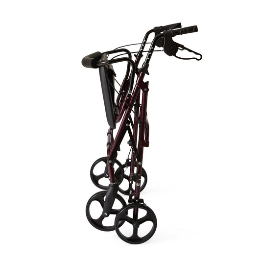 Medline X-Wide Rollator, Heavy Duty, 400 lbs.