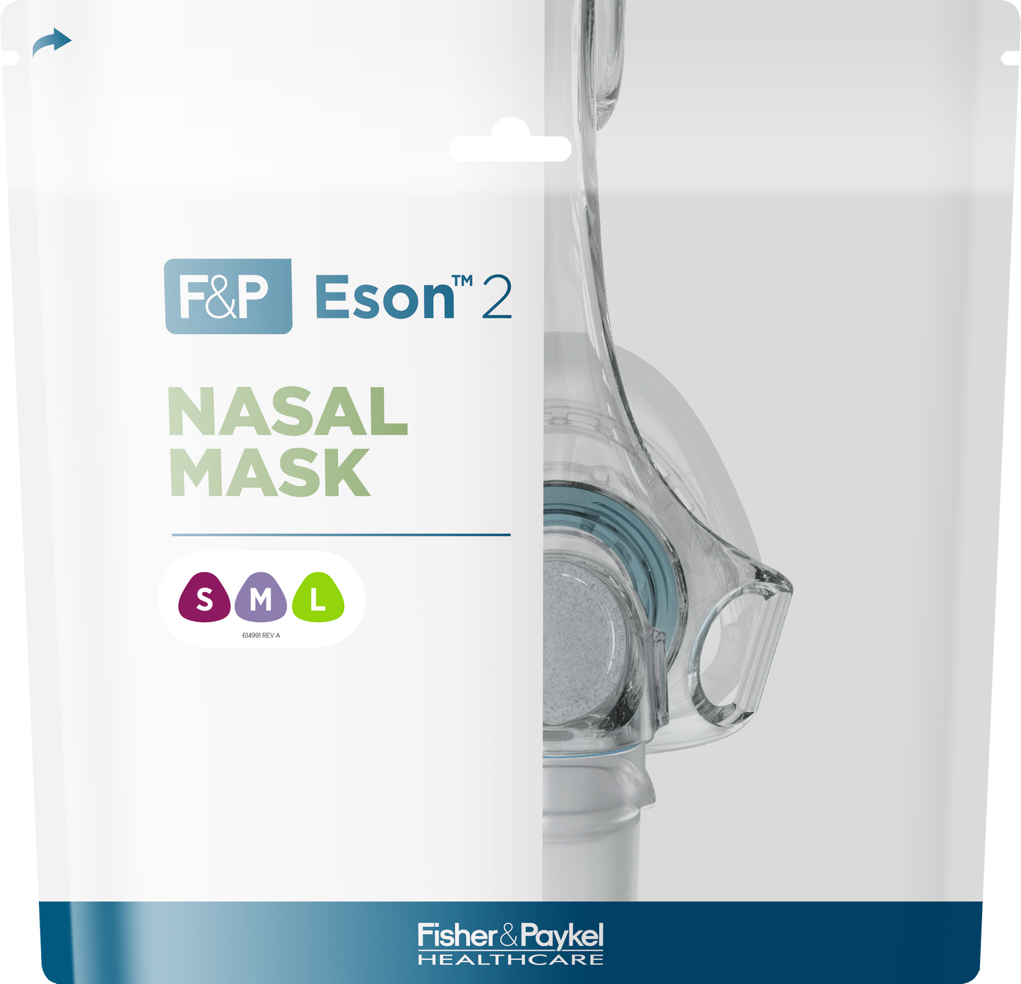 F&P Eson 2 Nasal Mask, Fit Pack