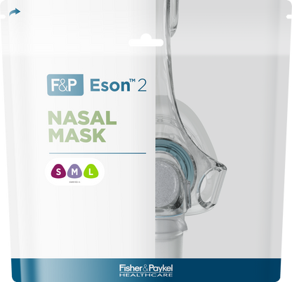 F&P Eson 2 Nasal Mask, Fit Pack