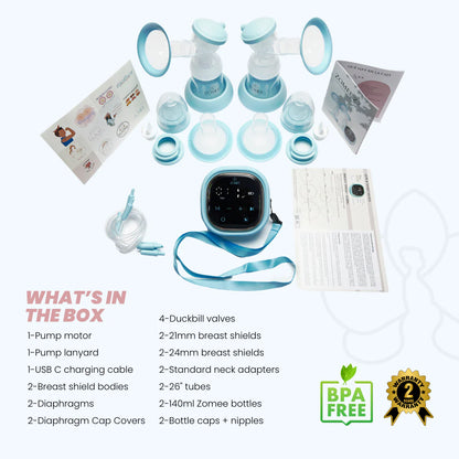 Zomee Z2 Double Electric Breast Pump