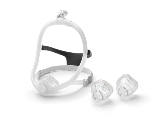 DreamWisp Nasal Mask, Fitpack with Headgear